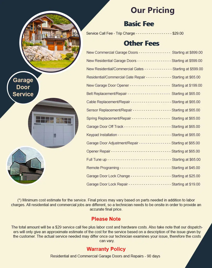 Garage Doors Store Repairs Columbus, OH 614-368-9786